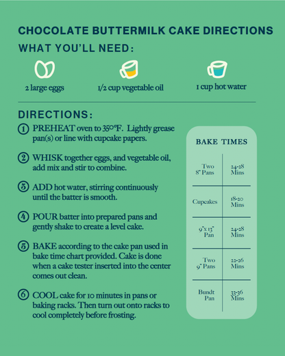 Chocolate Buttermilk Cake Mix