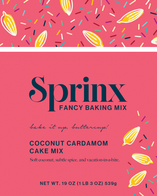 Coconut Cardamom Cake Mix